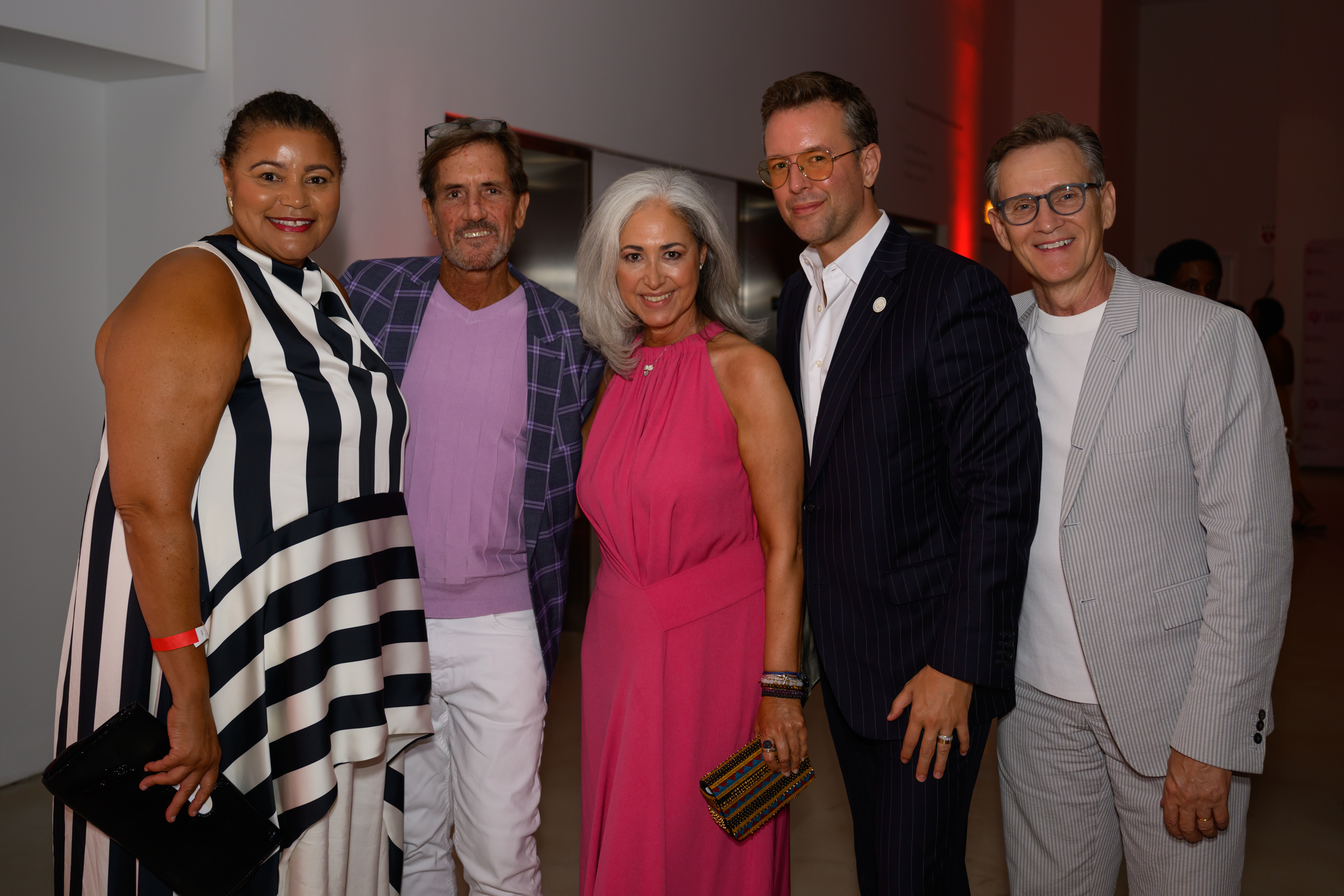 Raquel Dafonseca, Dan Brown, Paola Lucarni, Andrew Caruso, Michael Anderson (CDHF Managing Advisor)